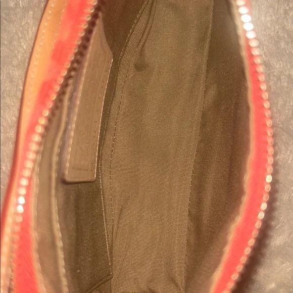 Coach Demi in Red Signature Canvas and Leather - Picture 11 of 15